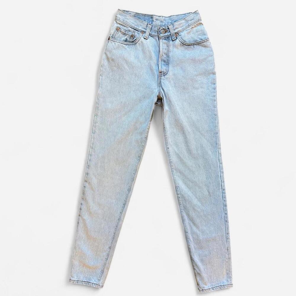 Vintage Levi’s 501 early 90s Light Wash Straight Leg Jeans